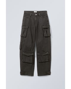 Shilou Workwear Trousers Dark Grey Wash