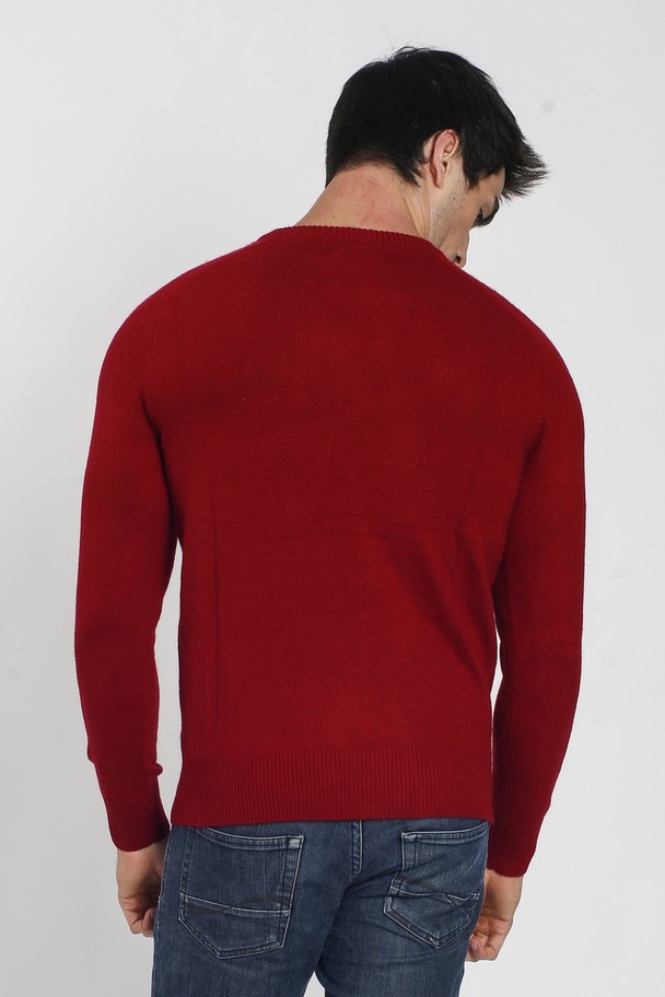 William de Faye Round Neck Sweater With Raglan Sleeves