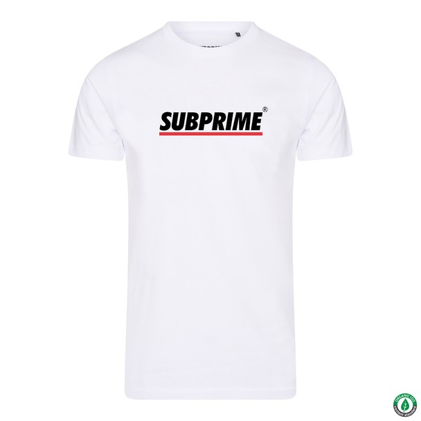 Subprime Subprime Shirt Stripe White Hvid