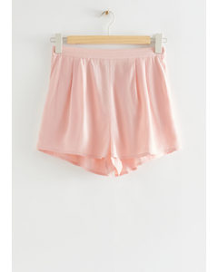 Soft Pyjama Shorts Light Pink