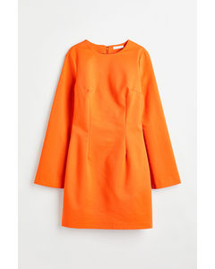 Fitted Dress Orange