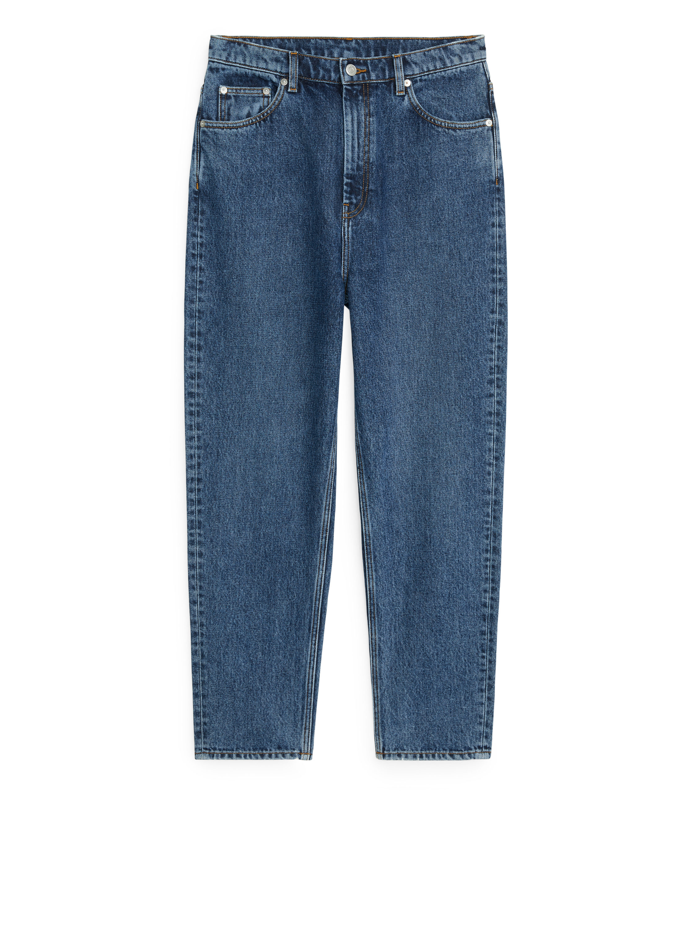 معتاد اعتراض فرح غير عملي الكالس  Tapered Cropped Jeans Medium Blue Blue 210 SEK | Afound