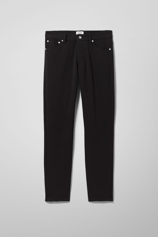 Weekday Sunday Trousers Black