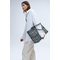 Jacquard-weave Handbag Black/patterned