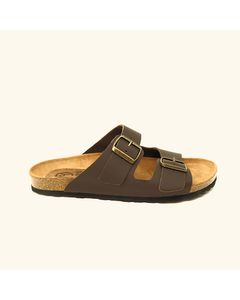 Bio Mauricio Sandal Made In Brown Leather