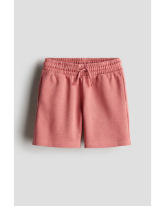 Sweatshort Lichtrood