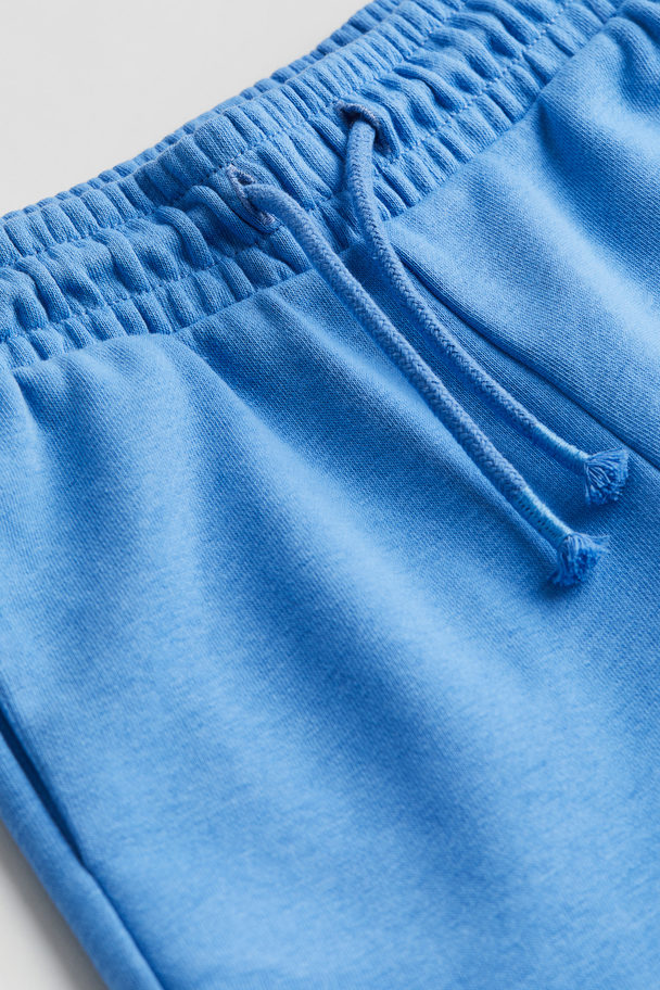 H&M Sweatshorts Blau