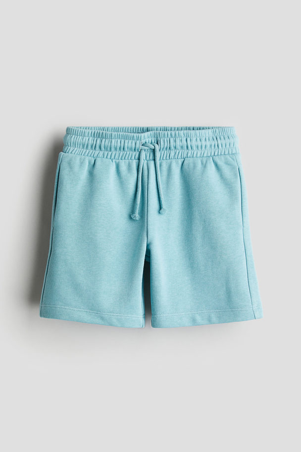 H&M Sweatshorts Light Dusty Blue