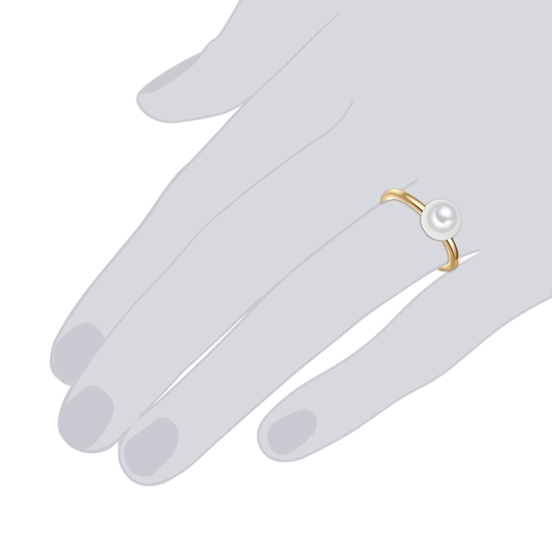 Yamato Pearls Perldor Dames Ring