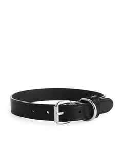 Leather Dog Collar Black