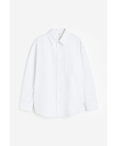 Cotton Shirt White