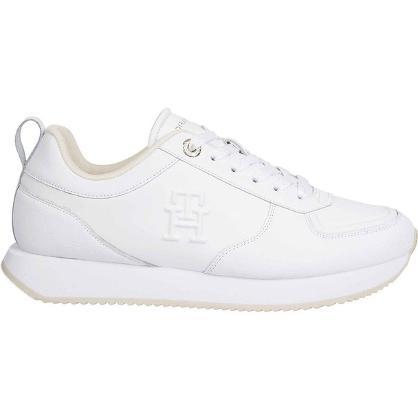 Tommy Hilfiger Tommy Hilfiger Casual Leather Runner white