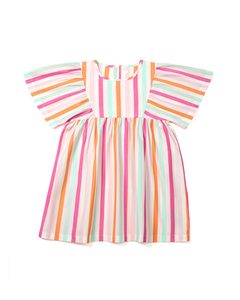 Cotton Poplin Dress Multicolour