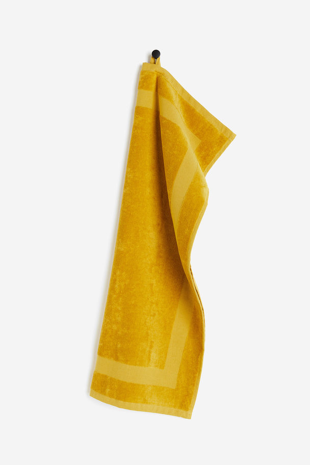 H&M HOME Handtuch aus Velours Gelb