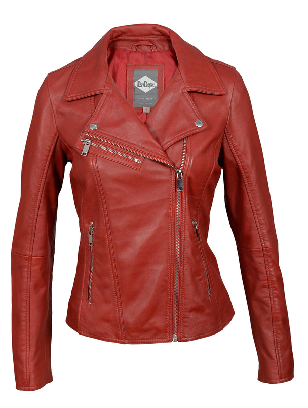 Lee Cooper Leather Jacket Bonnie