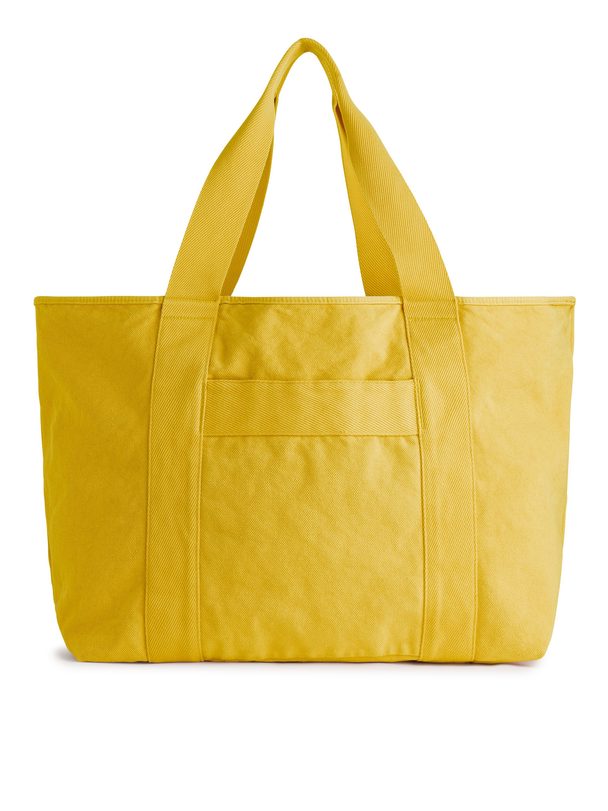 ARKET Canvas Tote Bag Yellow