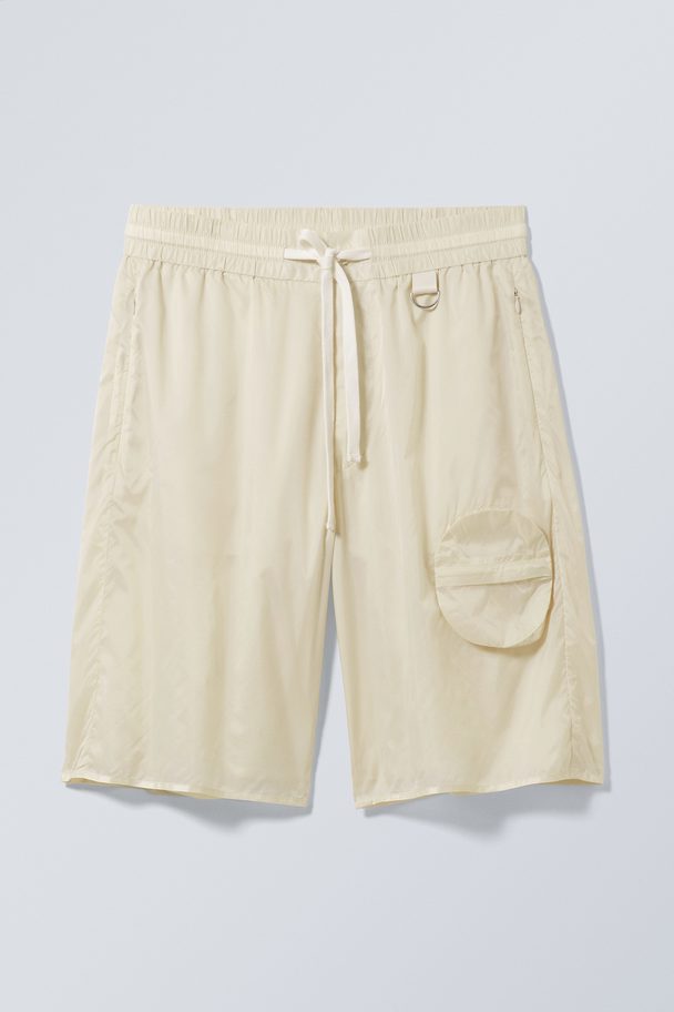 Weekday Digerhuvud Shorts Off-white