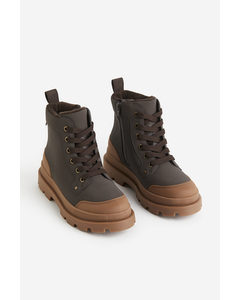 Waterproof Boots Dark Brown
