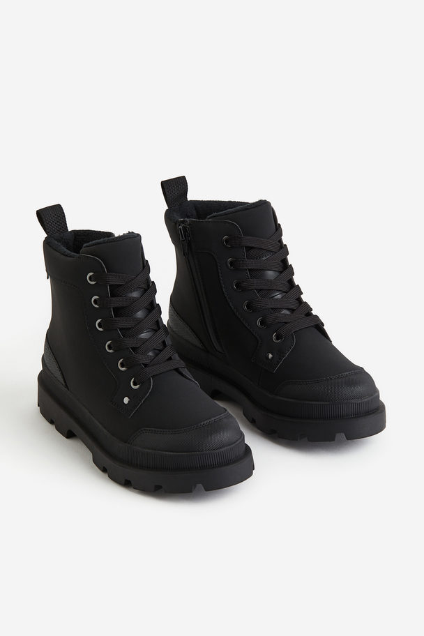 H&M Waterdichte Boots Zwart