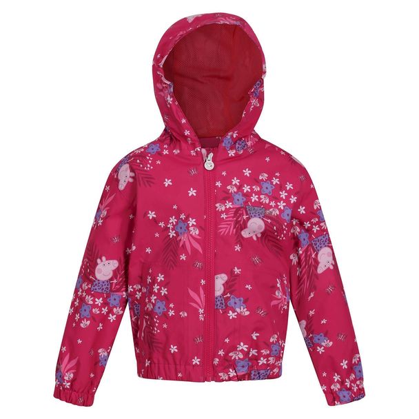 Regatta Regatta Childrens/kids Peppa Pig Flowers Waterproof Jacket