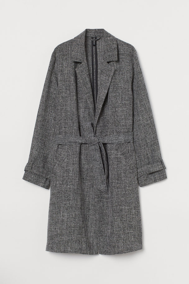 H&M Lightweight Coat Grey
