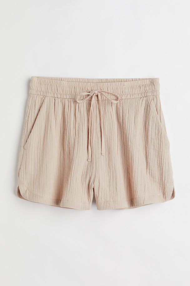 H&M Cotton Shorts Beige