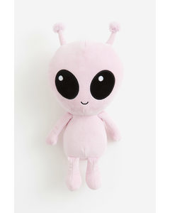 Alien Soft Toy Light Pink/alien