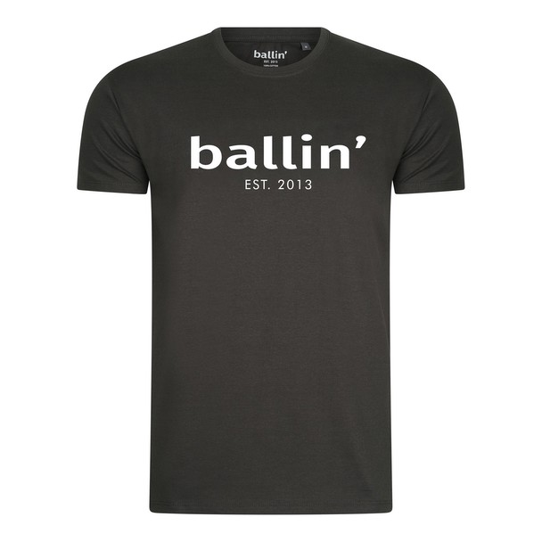 Ballin Est. 2013 Ballin Est. 2013 Regular Fit Shirt Grijs