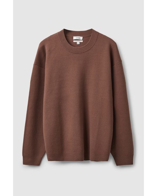 COS Oversized Jumper Brown