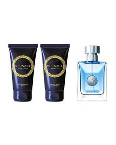 Giftset Versace Pour Homme Edt 50 ml + Aftershave Balm 50 ml + Body Wash 50ml