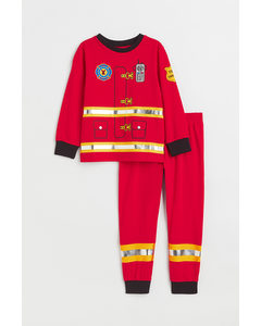Jersey Pyjamas Red/firefighter