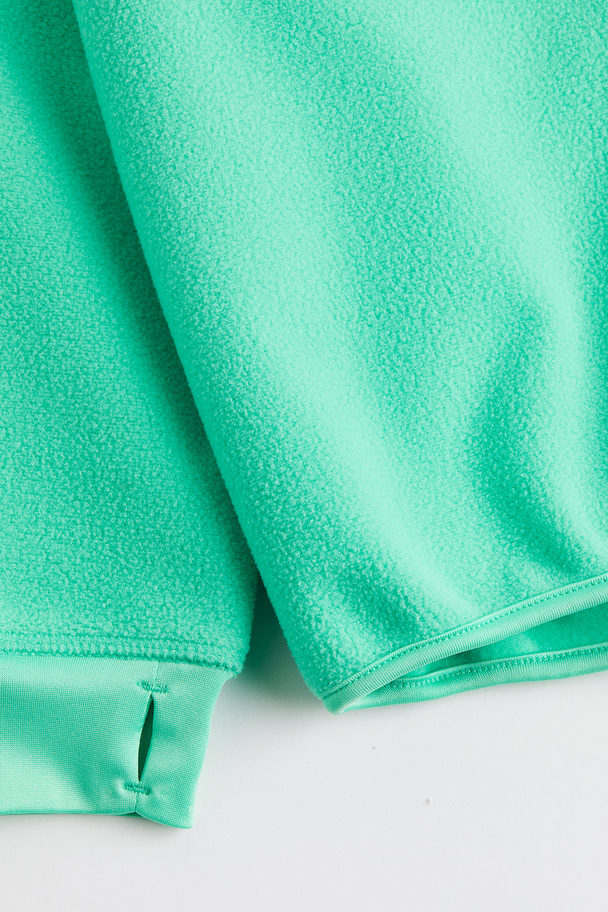 H&M Thermolite® Windproof Fleece Jacket Light Green
