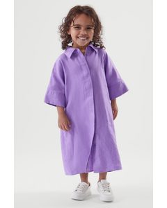 Shirt Dress Lilac