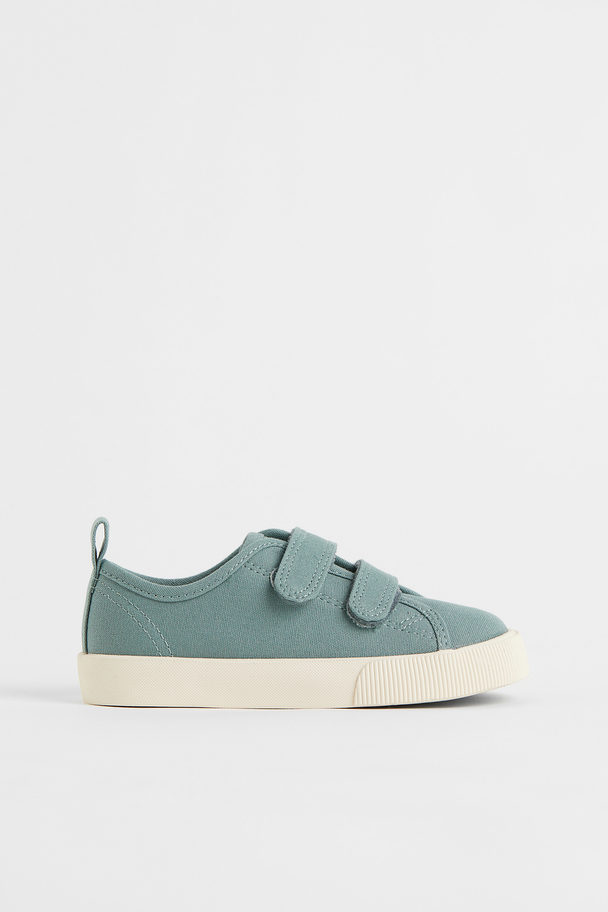 H&M Sneakers I Canvas Grøn