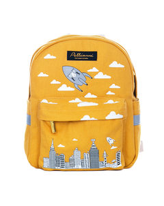City-rucksack Gelb
