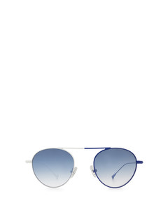 En Bossa White & Blue Solbriller