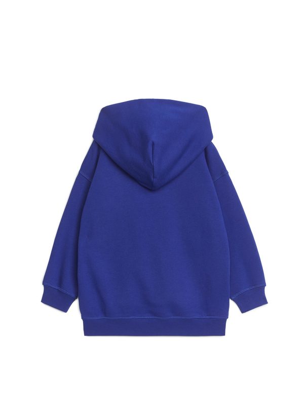 Arket French Terry Hoodie Bright Blue
