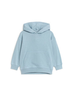 French Terry Hoodie Light Blue