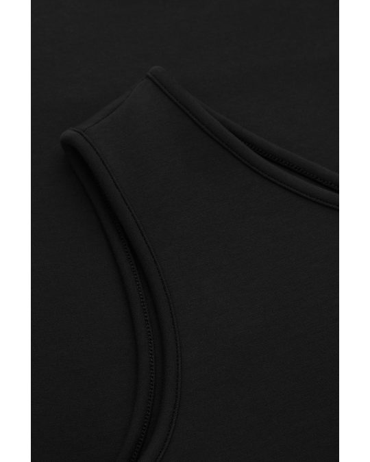 COS One-shoulder Dress Black