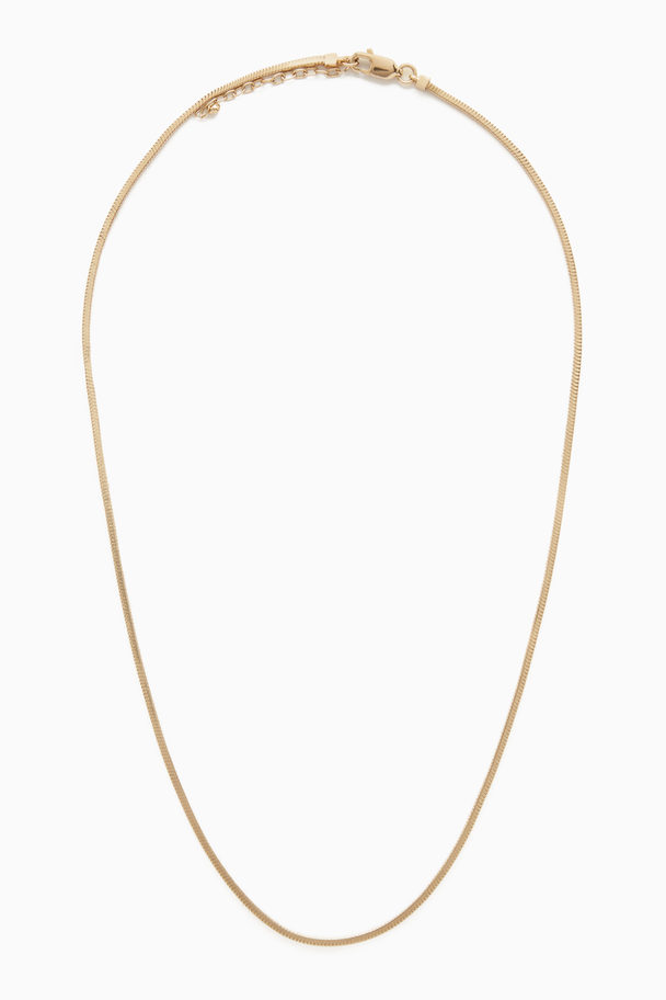 COS Gold-plated Sterling Silver Chain Necklace Gold