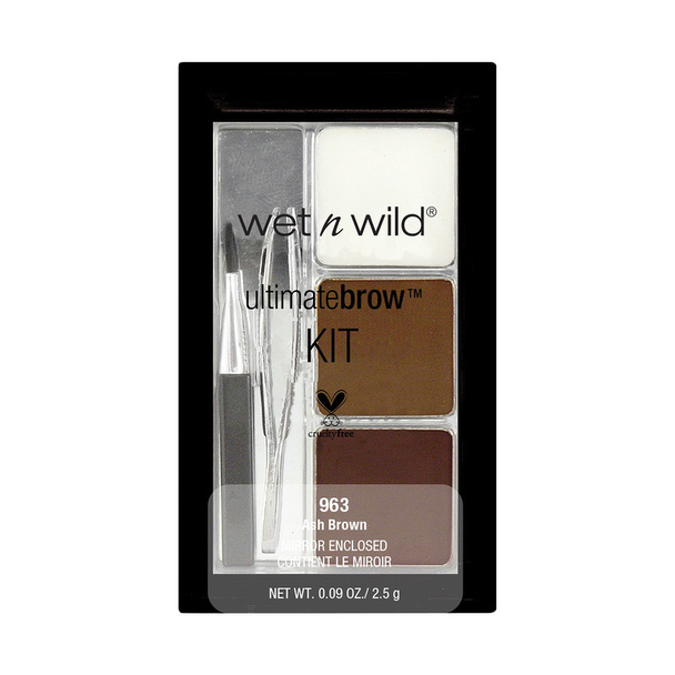 wet n wild Wet N Wild Color Icon Brow Kit - Ash Brown 2,5g