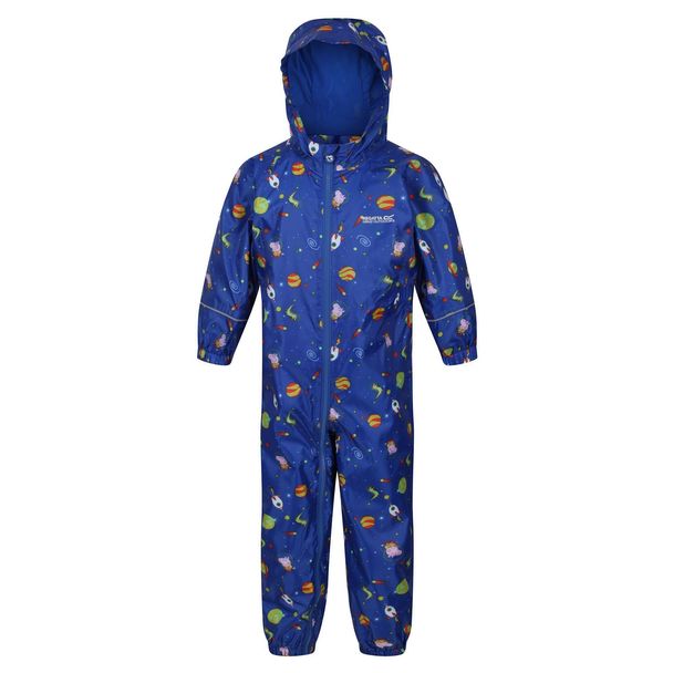 Regatta Regatta Childrens/kids Peppa Pig Space Waterproof Puddle Suit