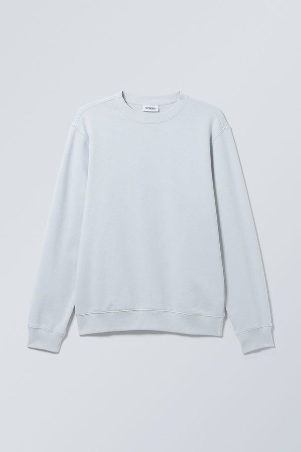 Weekday Standard Midweight Sweatshirt Light Blue