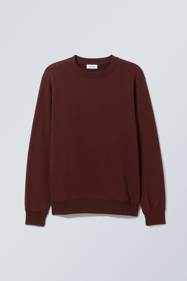 Weekday Standard Sweatshirt Maroon