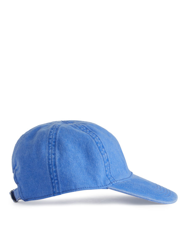 ARKET Vorgewaschene Kappe Blau