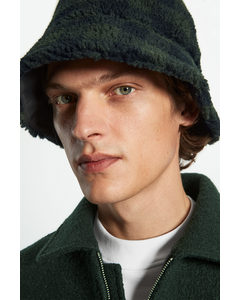 Teddy Bucket Hat Navy / Green