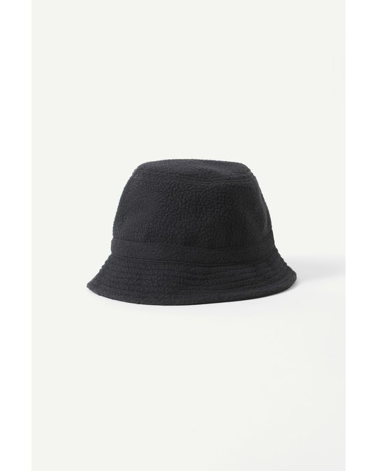 Weekday Beta Fleece Bucket Hat Black