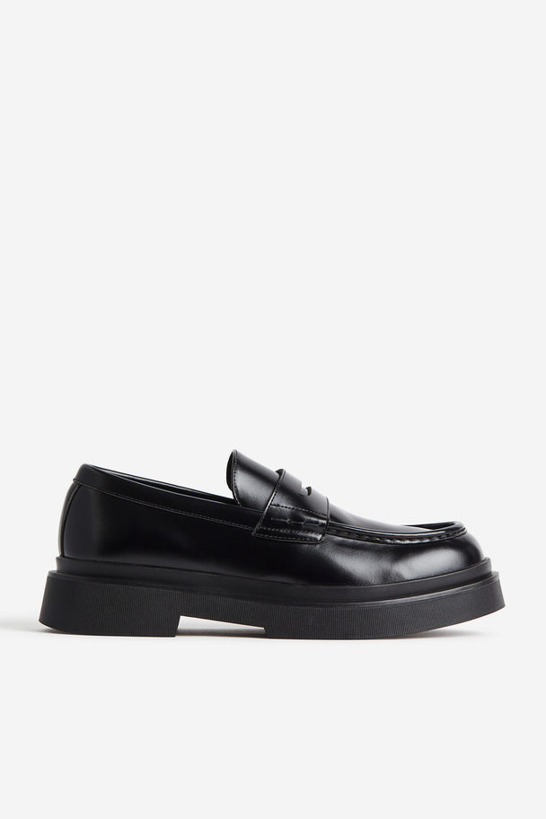 H&M Chunky Loafers Black