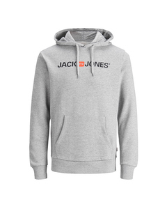 Jack & Jones Jwhcorp Old Logo Sweat Hood Grijs