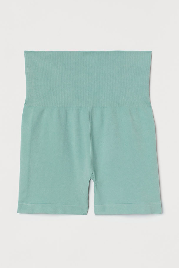 H&M Seamless Shorts Turquoise
